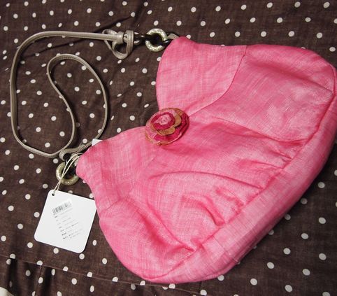 ピンクのBAG