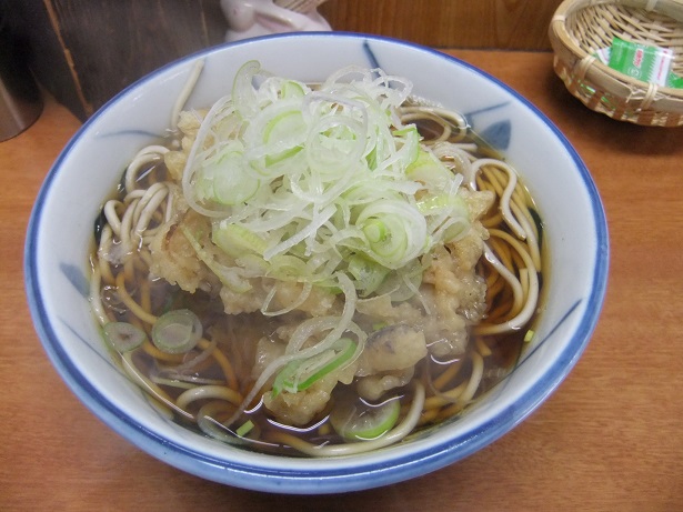 うさぎや@新橋のいかかき揚げそば1