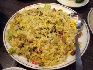 高菜入り叉焼炒飯