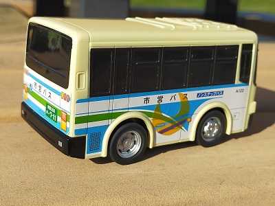 ドライブタウン】路線バス 市営バス はたらくくるま プルバックカー