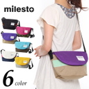 milest　メッセンジャーバッグ　S