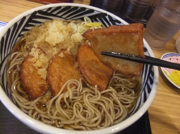 ウエスト佐倉店の丸天そば(3玉)３