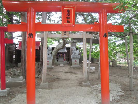 パワースポット　座敷わらし　亀麿神社１