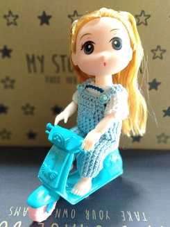 セリアのタイニードール アリス 可動式ボディー 趣味の時間 楽天ブログ