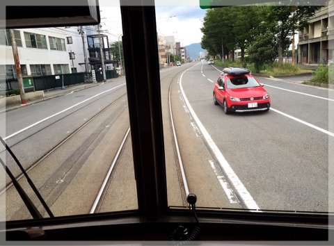 嵐電・車窓からの眺め