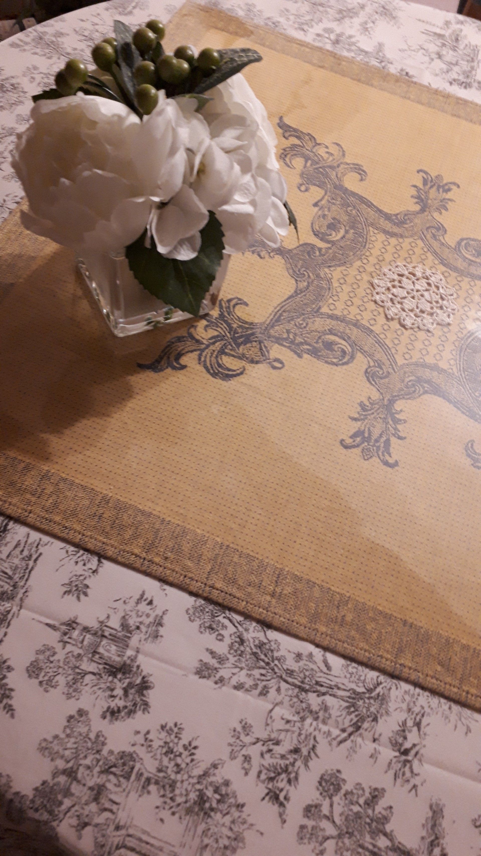 トワルドジュイのテーブルクロスを手作り 暮らしを楽しむ ナチュラル通販 Cocotte 楽天ブログ