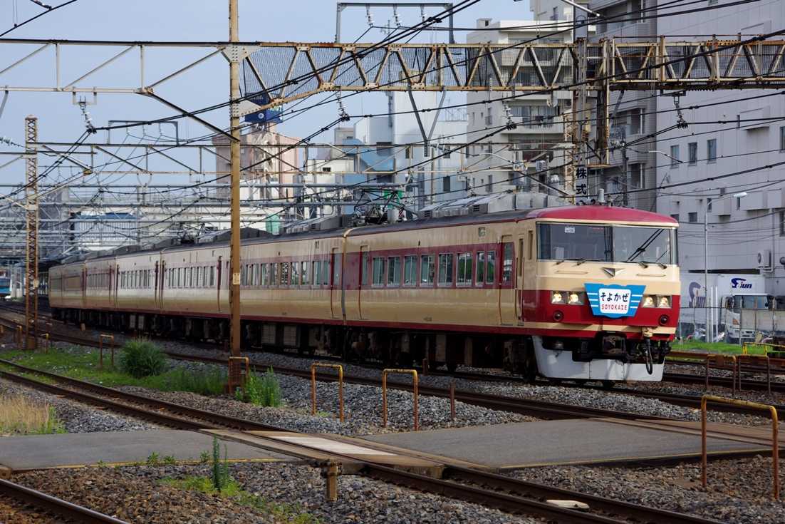 国鉄時代の特急そよかぜ本物プレートです。 - 鉄道