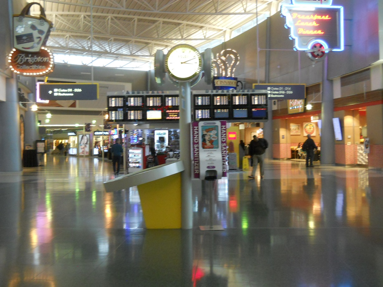 ラスベガス空港 デルタ航空バゲージクレームはターミナル1にあります ラスベガス ロサンゼルスの旅 楽天ブログ