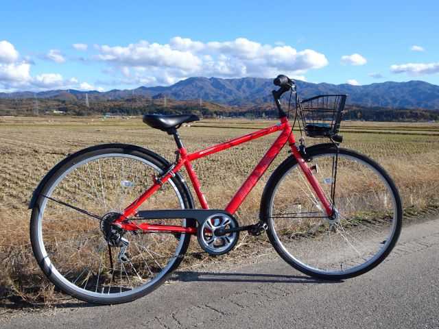 松延いさお 赤い自転車-