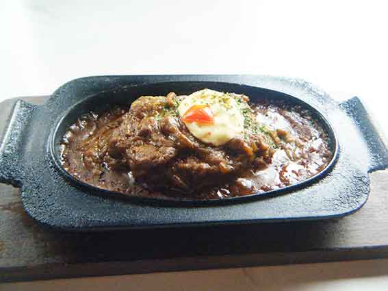 インドラの「ハンバーグカレー」-2♪