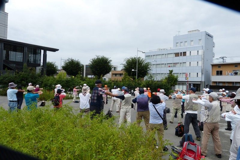 ウエスタ川越出発前