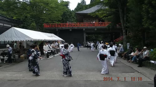 大岩山滝開き