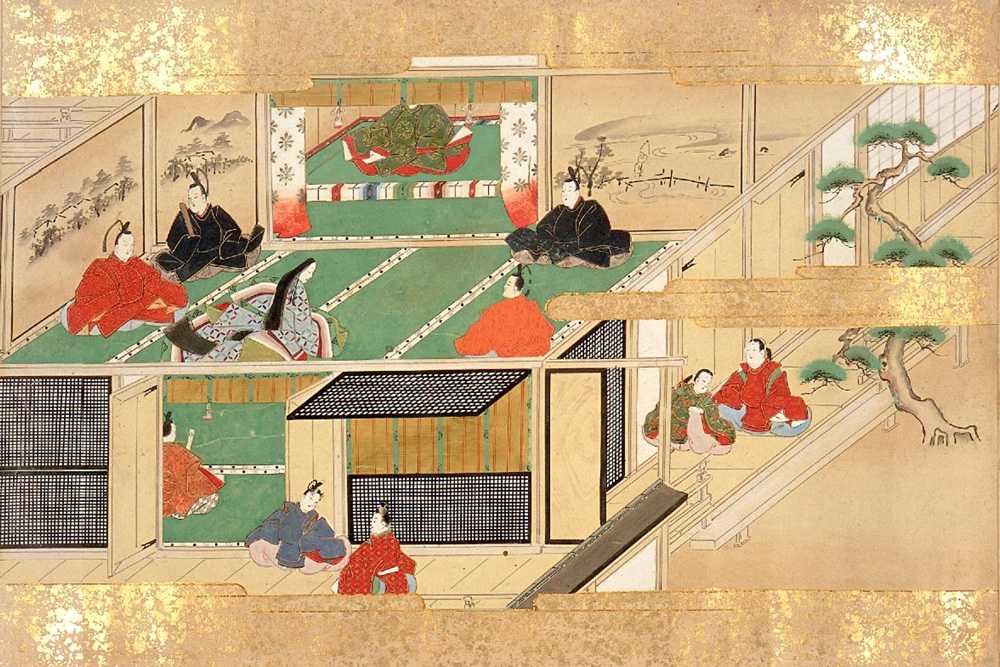 絵巻における神と天皇の表現 : 見えぬように描く 御簾から覗く？天皇 | 座乱読無駄話日記2 - 楽天ブログ