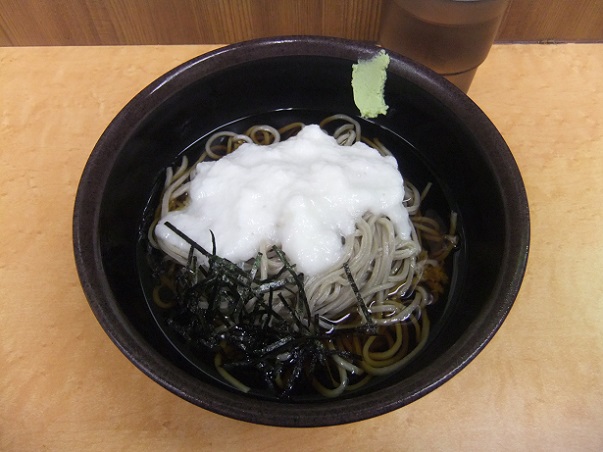 綾瀬４丁目・味の里の冷やしとろろそば１