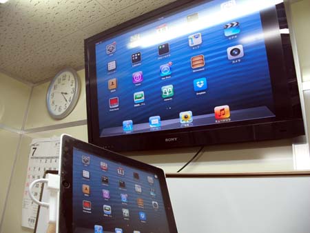 ipadの画面をワイヤレスで大画面モニターに出力 | miyajuku塾長のブログサイト - 楽天ブログ