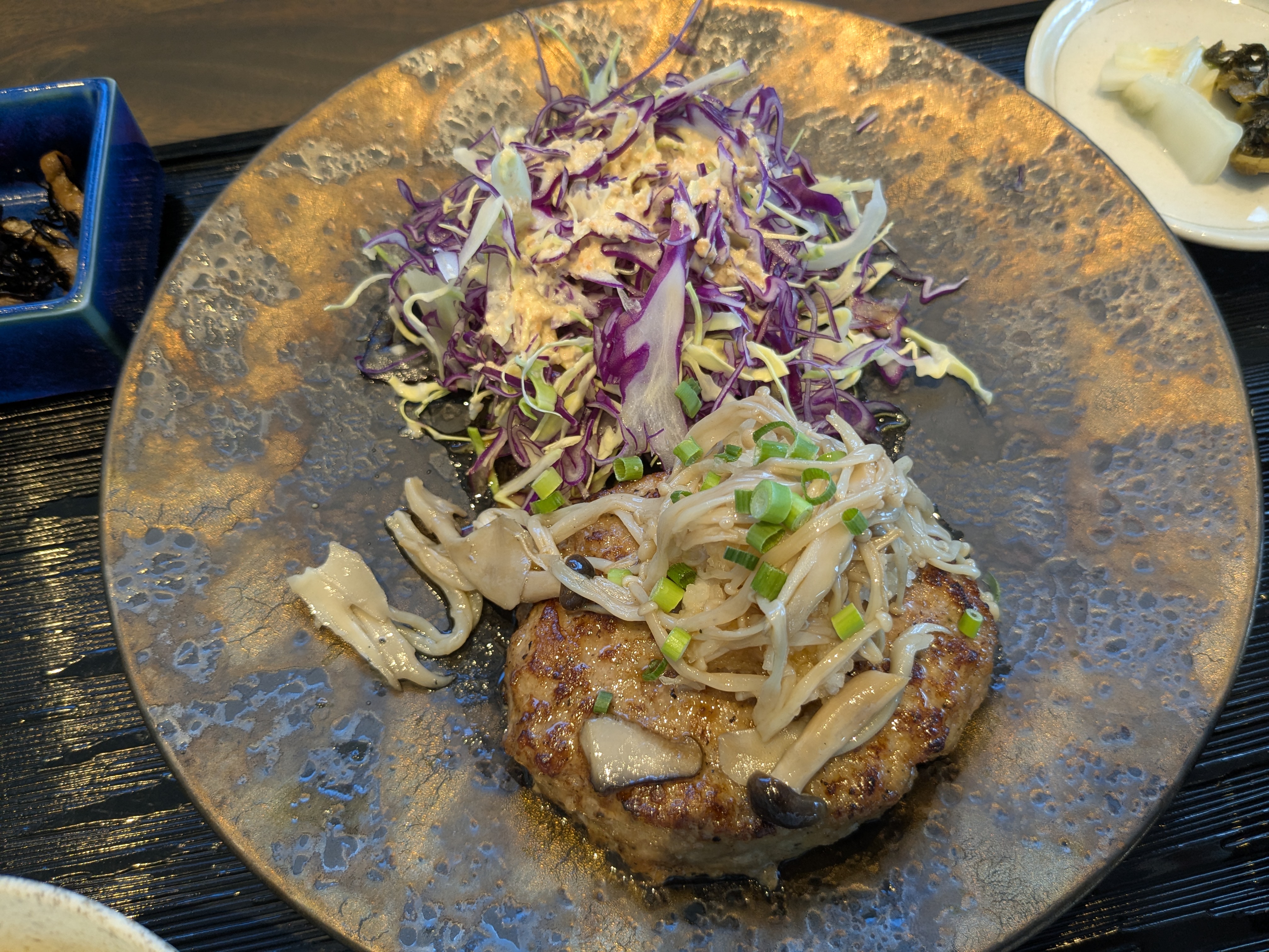 横浜駅女子会　高ようじ みなとみらい ランチ　和風おろしハンバーグ御膳