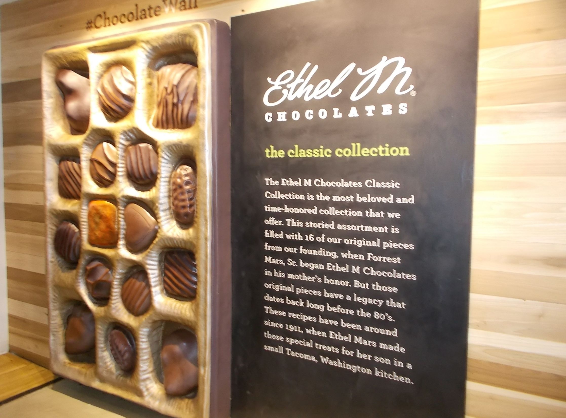 エセル M チョコレート」 製造工場見学 Ethel M Chocolates