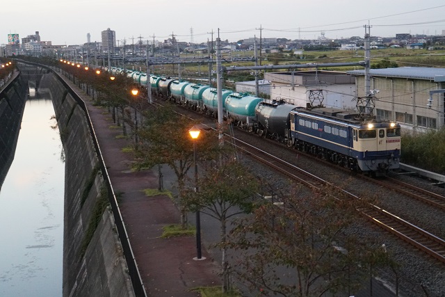 EF65 1102牽引 高崎チキ工臨 & EF65 1103牽引 新津ロングチキ工臨 空返却7