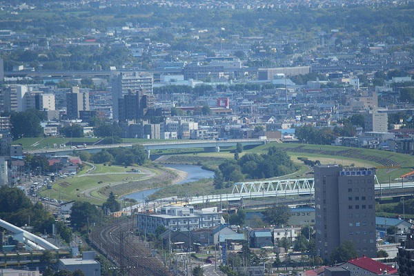 ＪＲ函館本線、雁来鉄橋