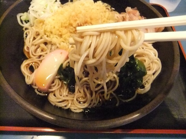 なごみそば＠板橋区役所前の冷やしたぬきそば２