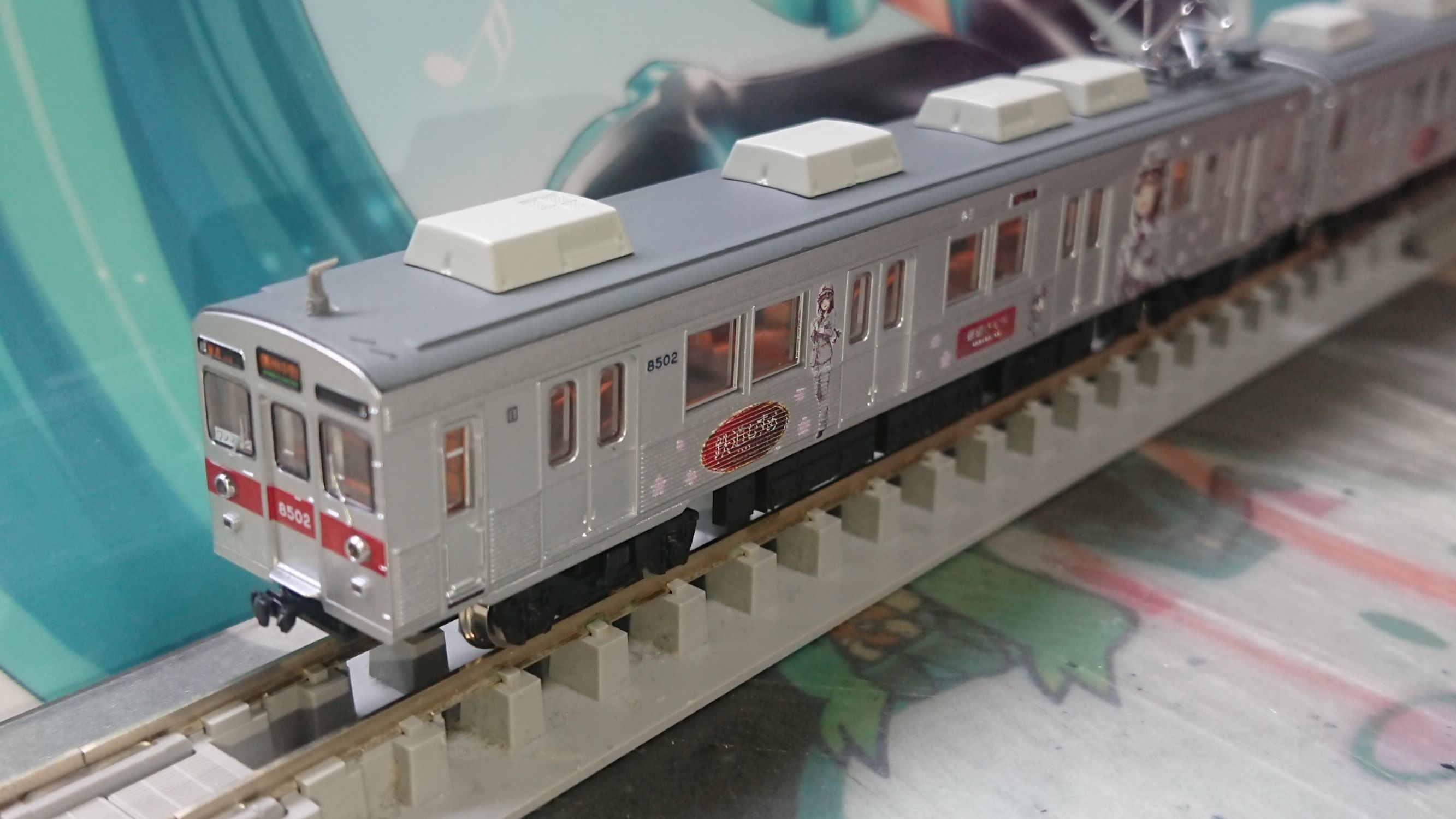 TOMYTEC製 長野電鉄8500系（T2編成） 鉄道むすめラッピング購入