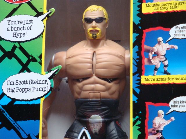 WCW TUFF Talkin` WRESTLERS ELECTRONIC INTERACTIVE SCOTT