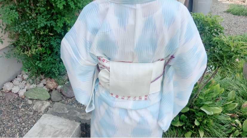 石原さとみさん着用 ダイヤ柄浴衣で茶道のお稽古🍵✨ | アラサー 石原さとみさん着用 ダイヤ柄浴衣で茶道のお稽古🍵✨ | アラサー