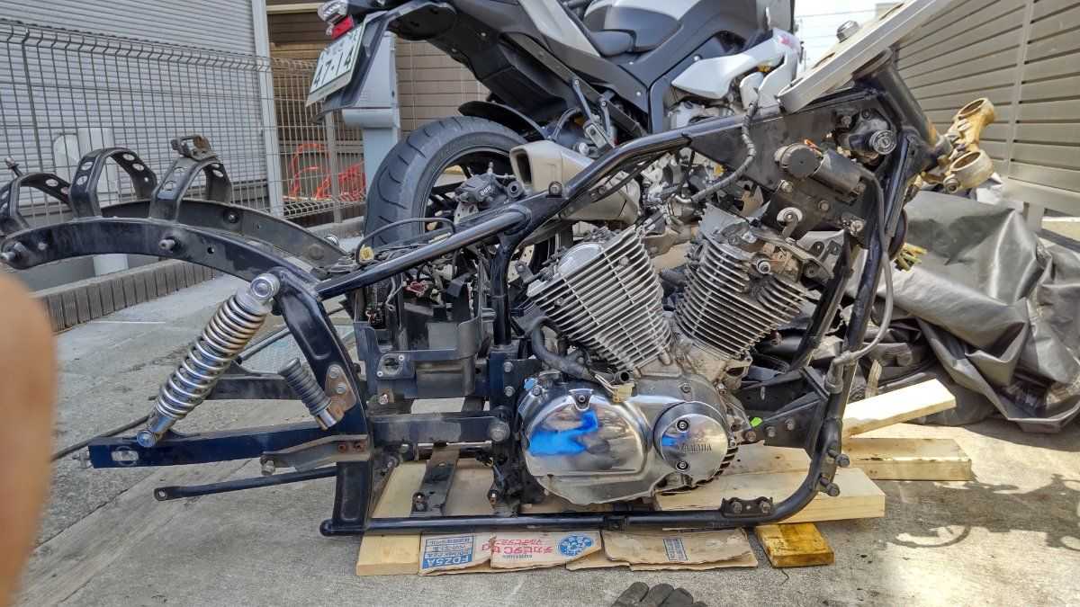 ドラッグスターを復活させた時のオハナシ | ドラスタ弄りとS1000XR