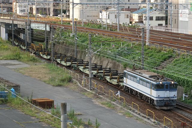 EF65 501牽引 磐越東線全線開通100周年号 送り込み回送 & 日鐵チキ & ｢四季島｣3