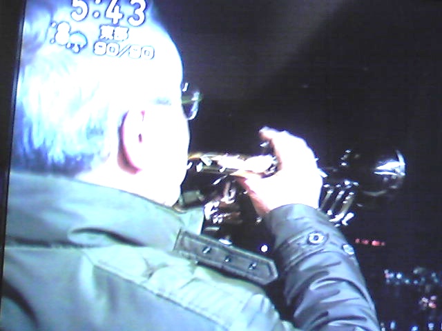 松平さんのトランペット