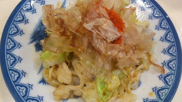 百練・(７月１８日)てっちゃんキャベツ炒めSN3V05120001.jpg