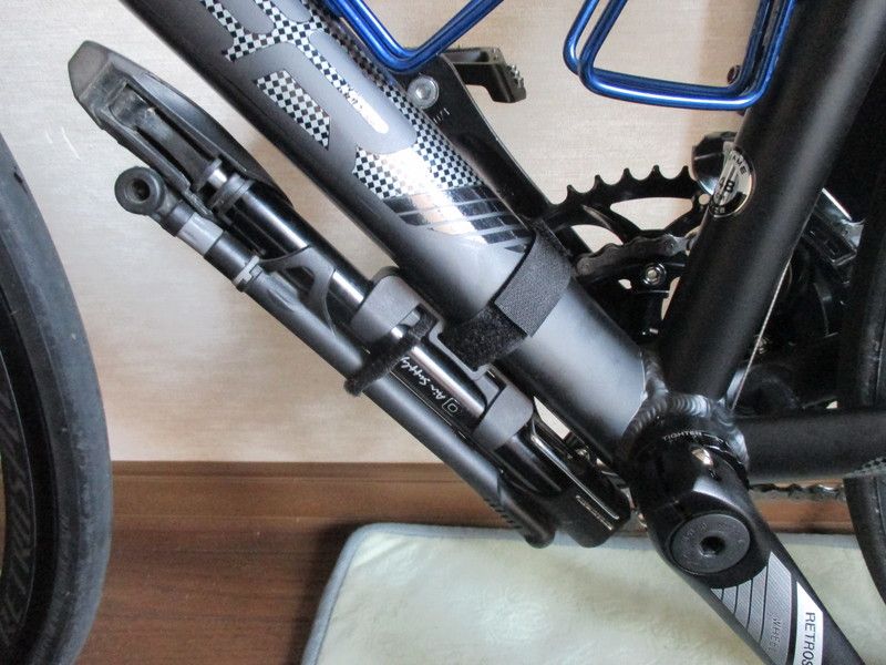 携帯ポンプどこに付けよう 東播自転車1人旅 楽天ブログ