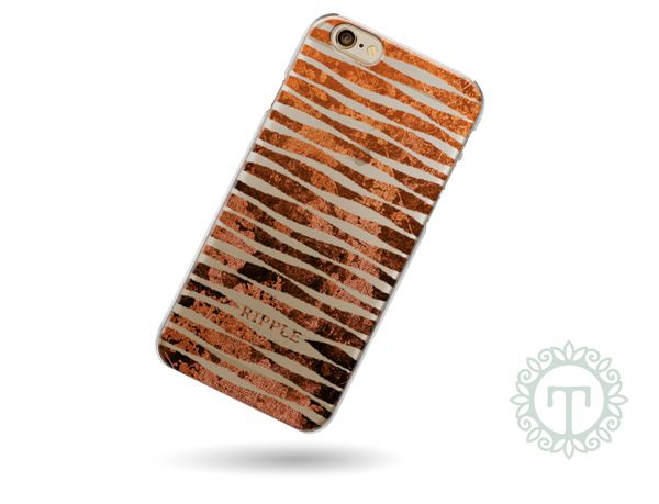 さざ波模様のRIPPLE iPhone case