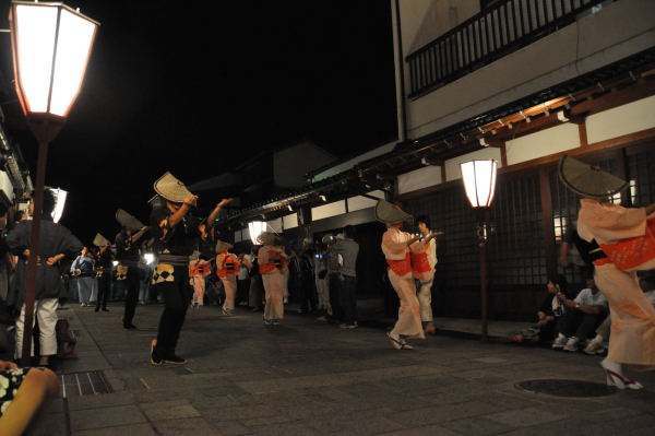 おわら前夜祭・諏訪町