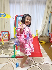 H25.6.11　初☆ゆかた♪　(１)