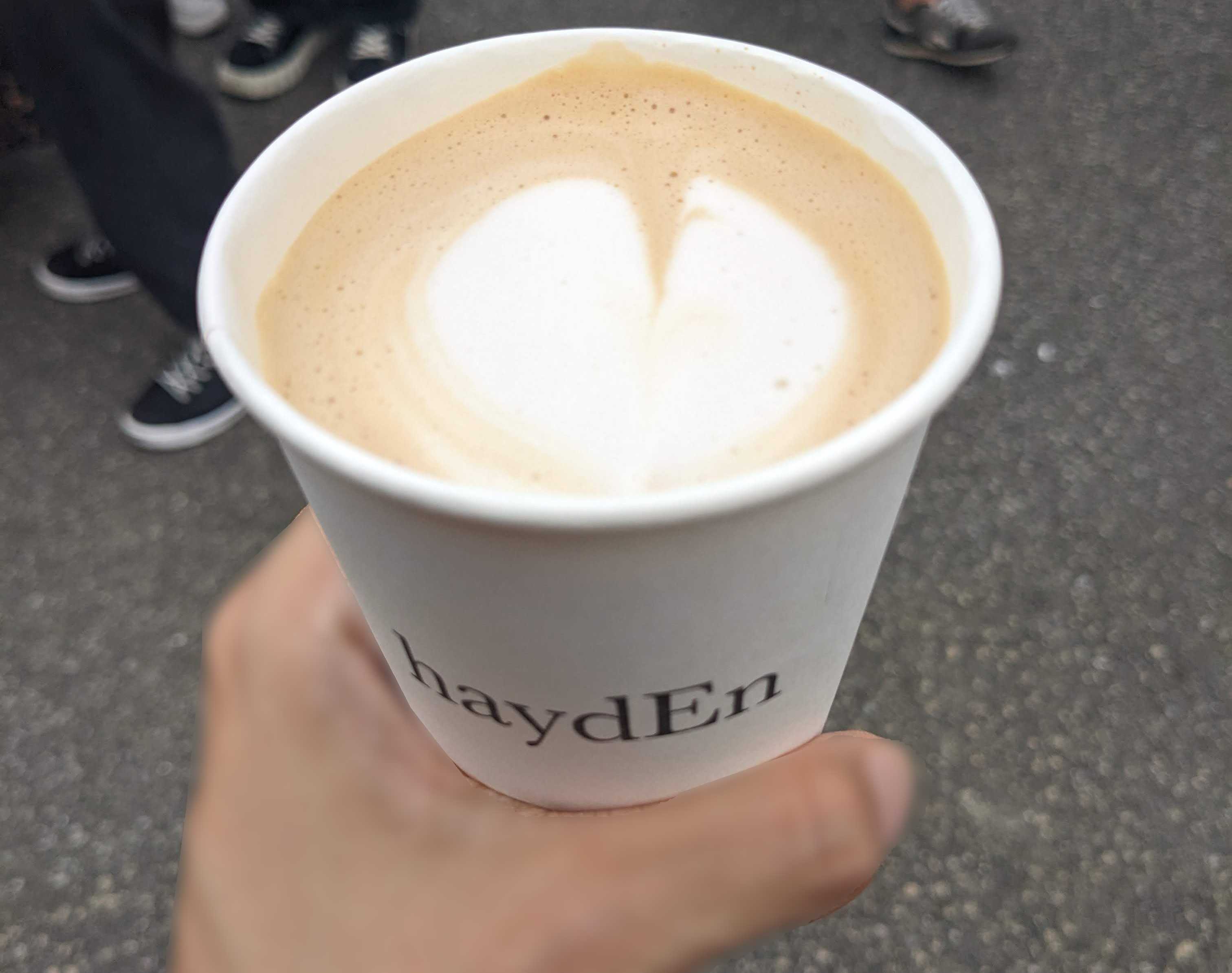 すみだ パン・コーヒー祭り 東京都墨田区向島カフェhaydEn　オーツラテ