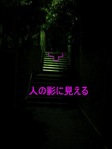 人の影