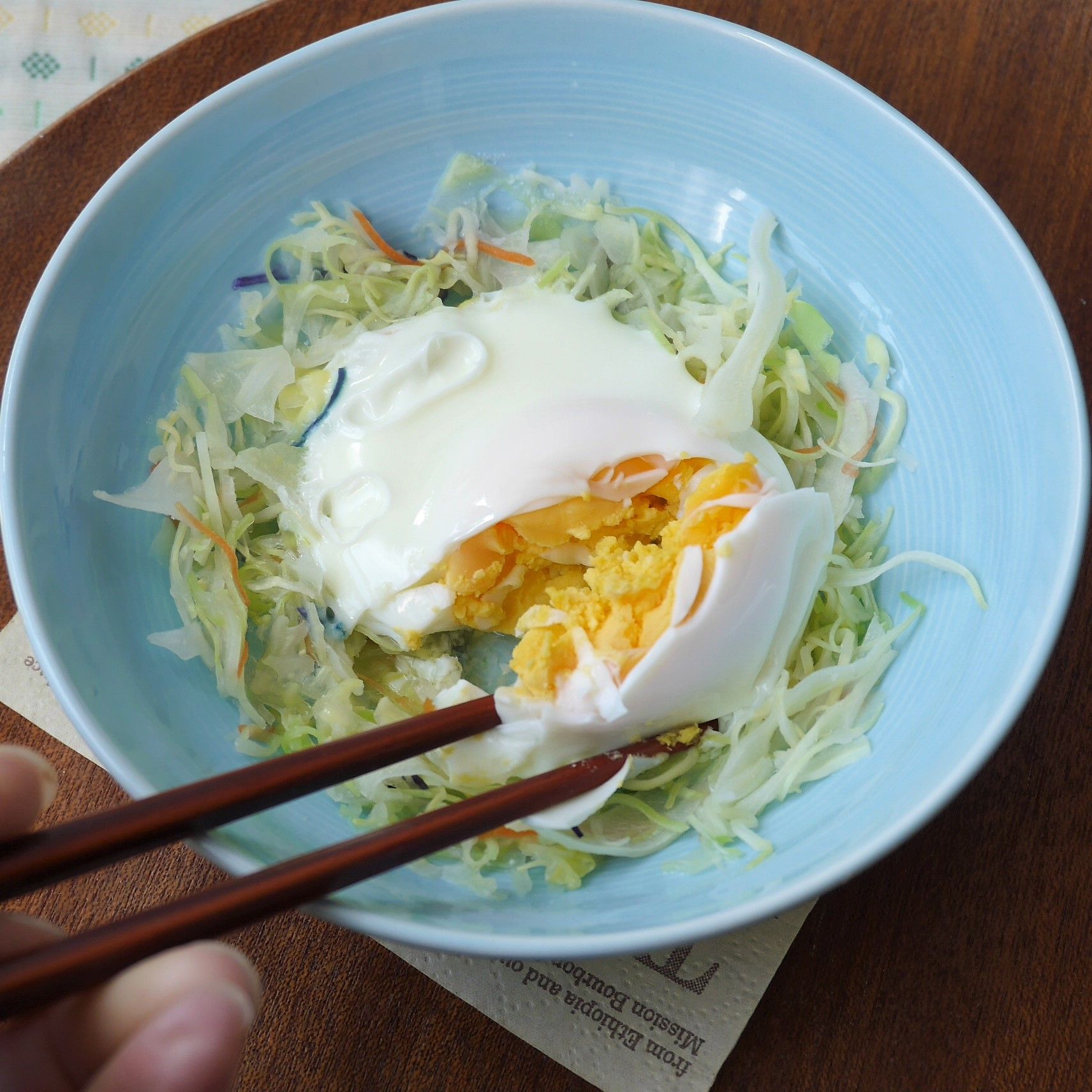 レンジで簡単目玉焼き_堅焼き_中身