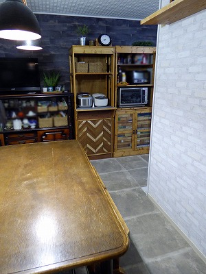 セルフリフォーム　床　フロアタイル