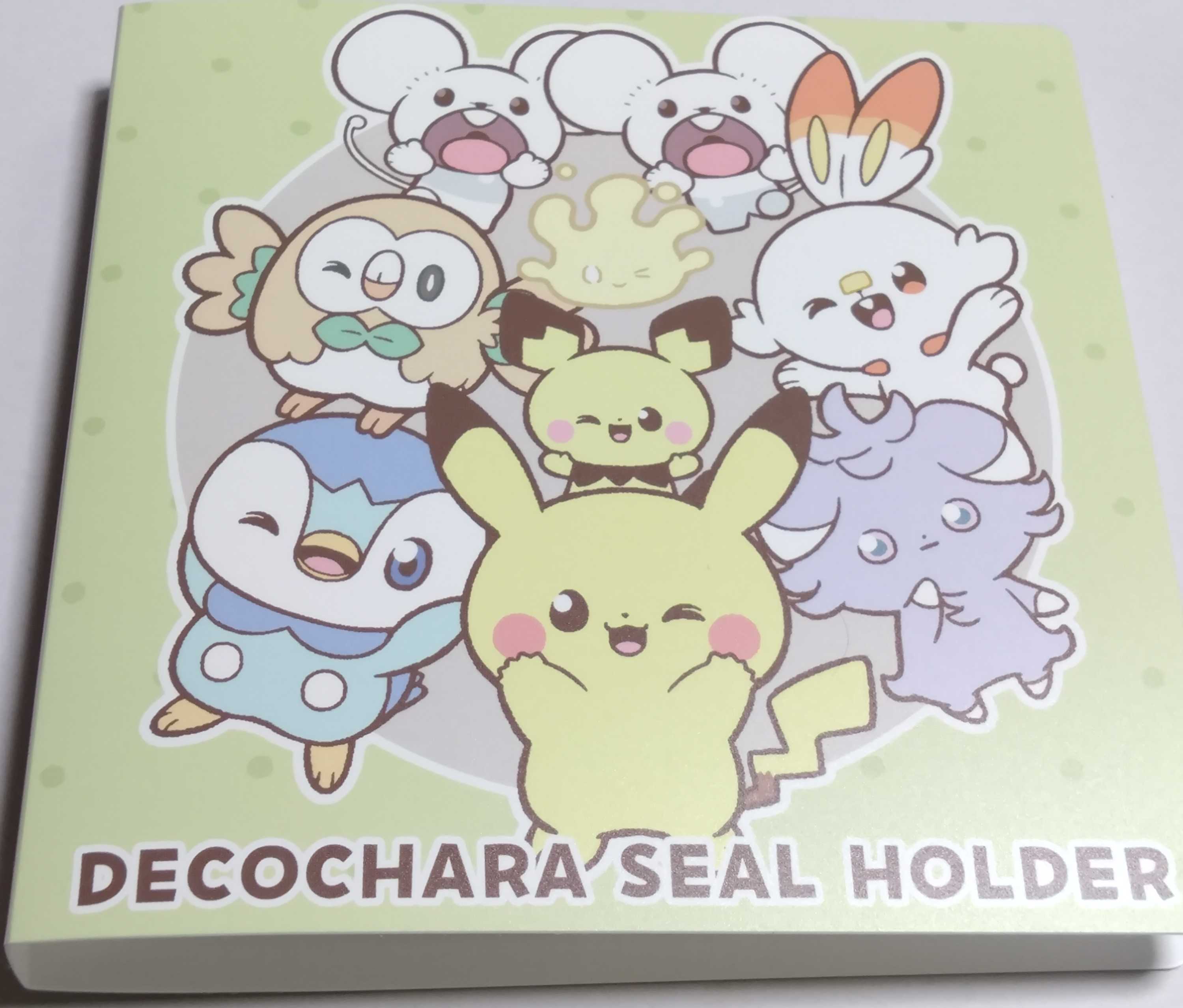 ポケモンパン ポケピース シールホルダーセット 2025冬 | かりんママの