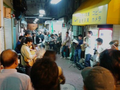 六角橋ヤミ市2012年10月・バンドＡ