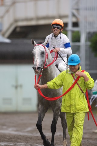レース後