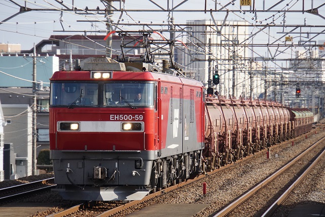 EF81 140牽引 E231系U4編成 郡山出場 配給 & 貨物5