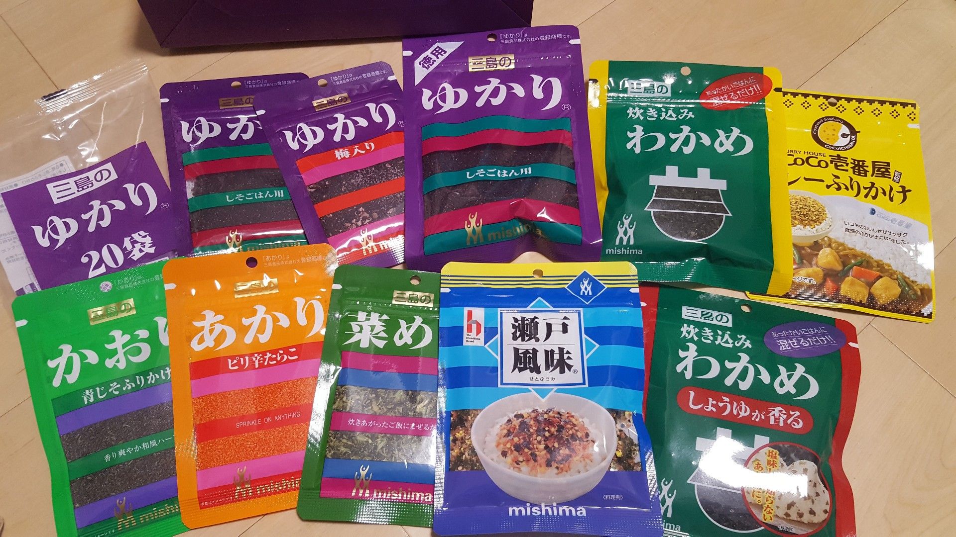 三島食品 ゆかり 1袋298円 60g 大袋 爆買い！ 大袋