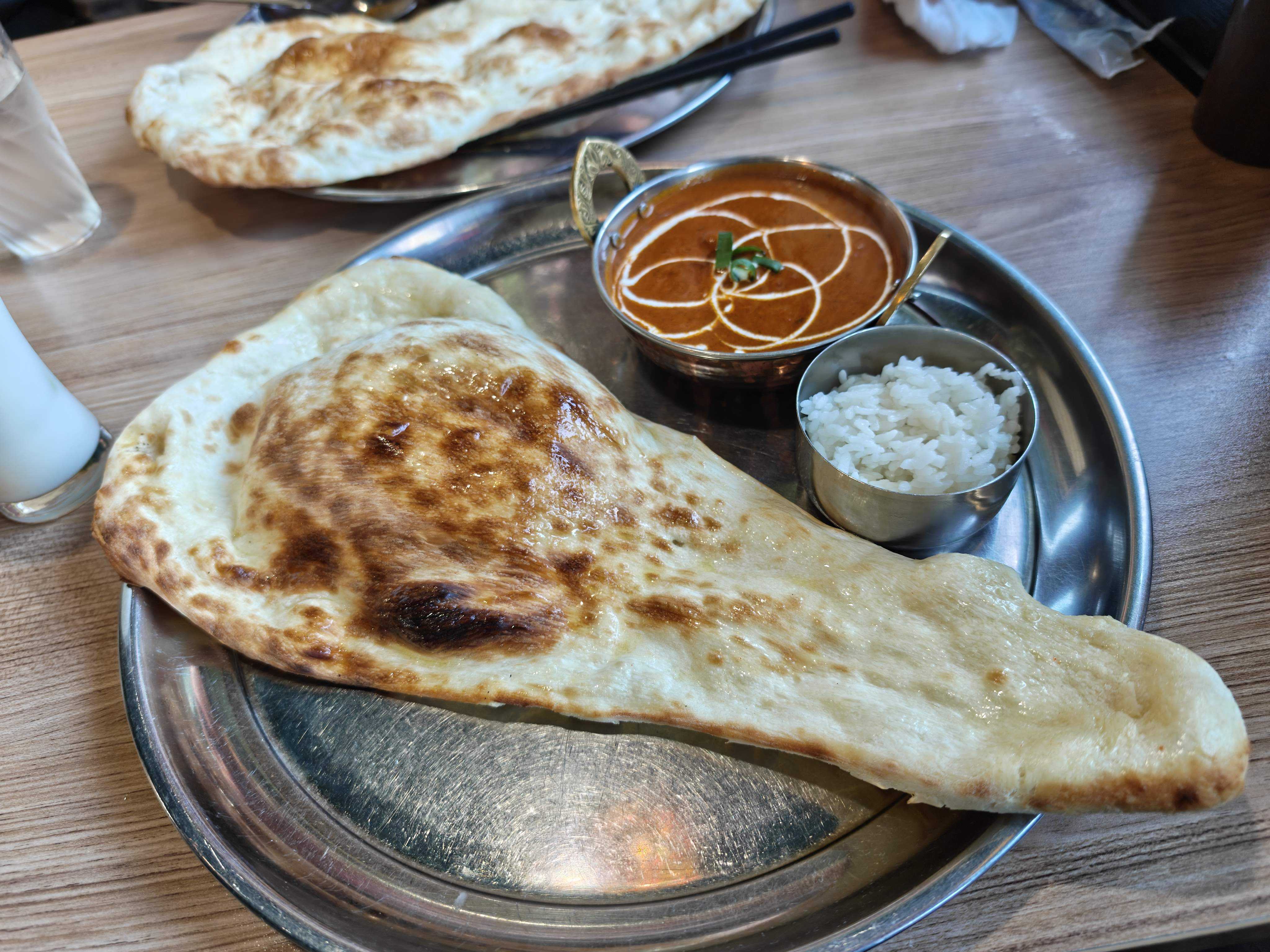 JR津田沼駅　インド料理　ロータス　ランチ　Aセット　マトンカレー