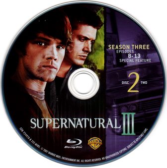 『0430　スーパーナチュラル SEASON 3 DISC 2　［THE COMPLETE  THIRD SEASON］』ピクチャディスク
