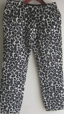 Maison de Reefur 同型 レオパードクロップドパンツ ミックス W74 H88 上22 4980円+送料630円楽天、CARRY2.JPG