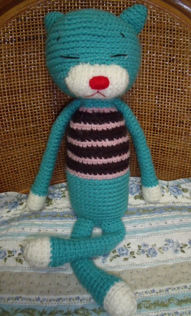 あみねこ　編みぐるみ　猫　ネコ　ねこ　毛糸　編み物