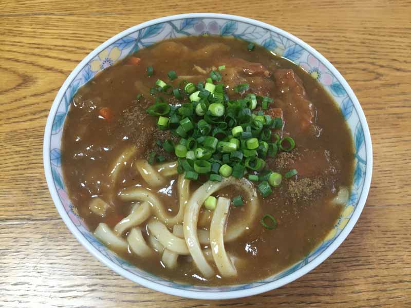 ふじっ子のカレーうどん