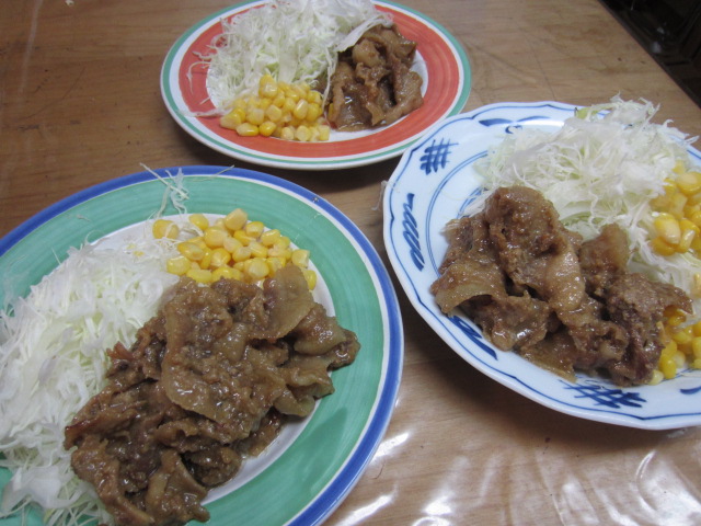 アイス豚完成